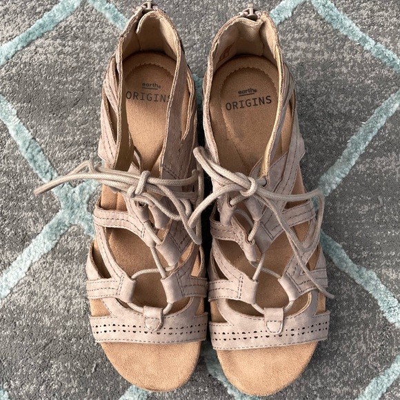 Earth Origins Hidden Wedge Gladiator Sandals for Women - Picture 6 of 7